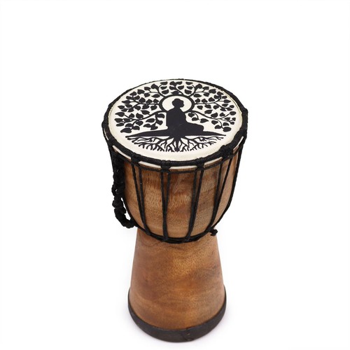 Buddha wide top djembe drum - wide,
