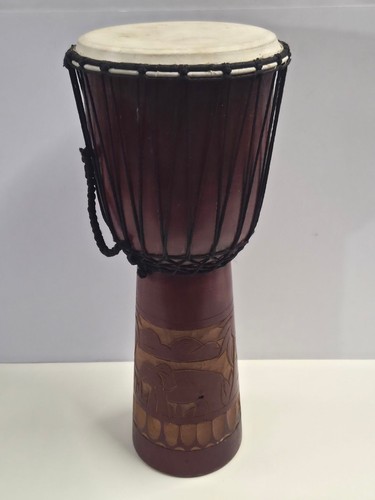 Hand carved djembe drum - djembe,