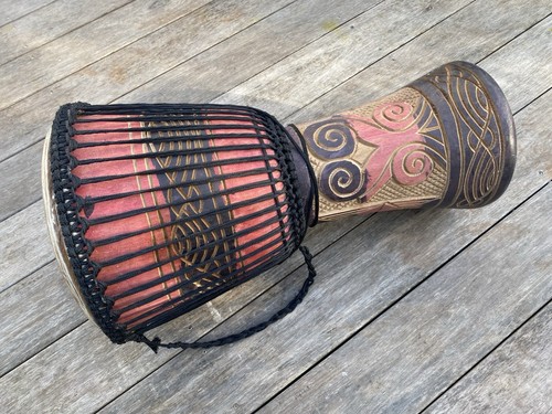Vintage hand painted african - hand-painted,