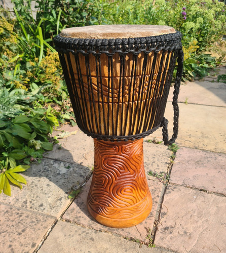 Inch cow skin djembe - 11, from