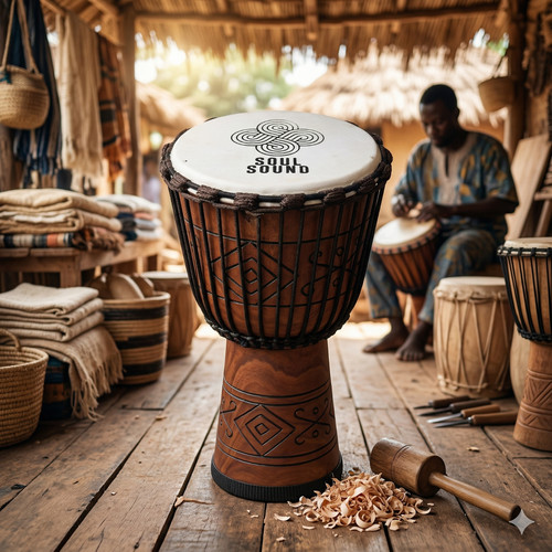 Large 50cm professional djembe - professional,