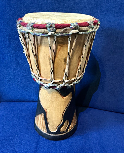 Rope tuned wooden - wooden, djembe