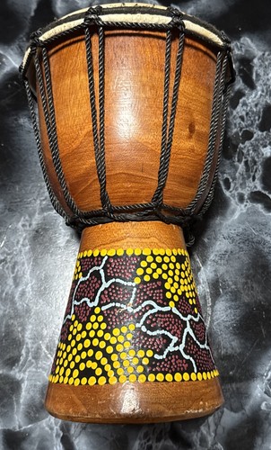 Djembe drum african - -,