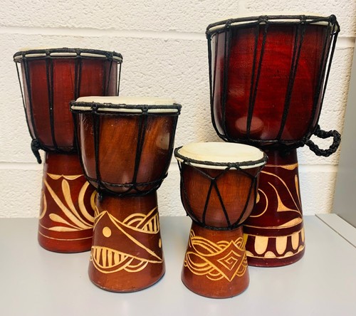Wooden djembe drum hand - wooden,
