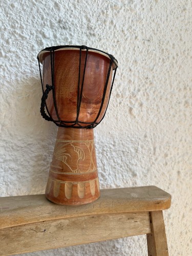 Wood djembe hand - djembe, drum