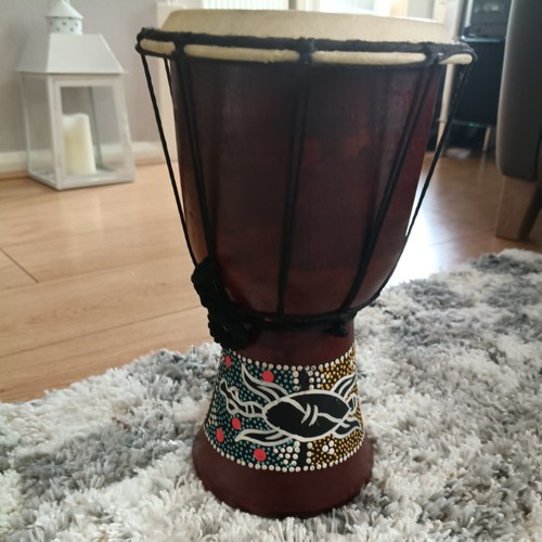 Cm handpainted djembe - 30,