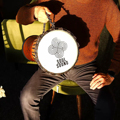 Large pro djembe drum - large,