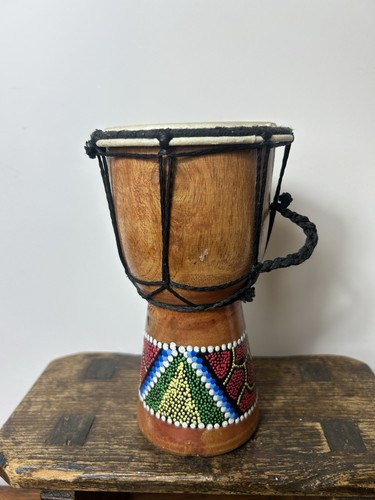 Small vintage djembe - djembe, drum