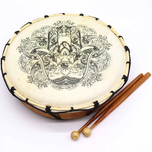 Hamsa shamanic drum - shamanic,
