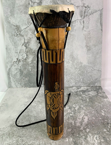 Wooden hand drum - hand, 45cm