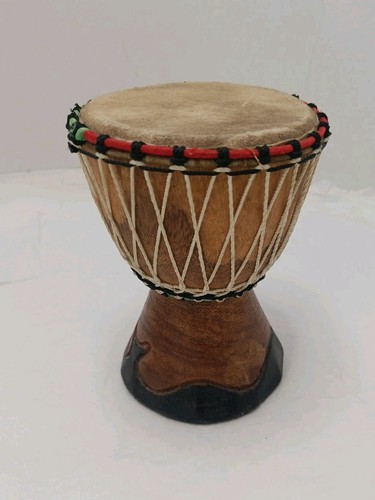 Wooden djembe bongo drum - wooden,