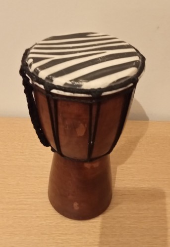 Wooden djembe drum - djembe,