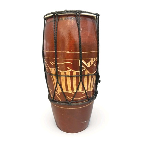 Wooden djembe drum cm - drum,
