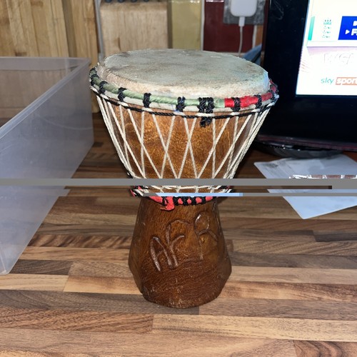 Hand carved wooden - hand-carved, djembe