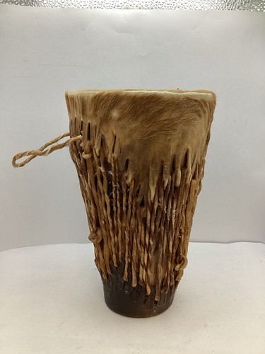 African style wooden bongo - wooden,