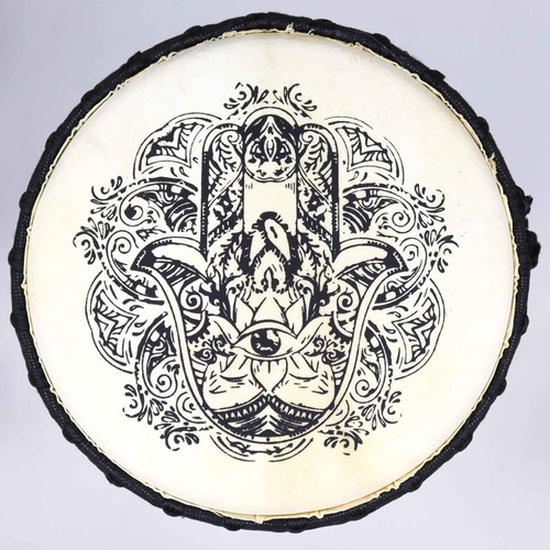 Hamsa wide top djembe drum - drum,