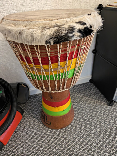 Wood analogue djembe - wood,