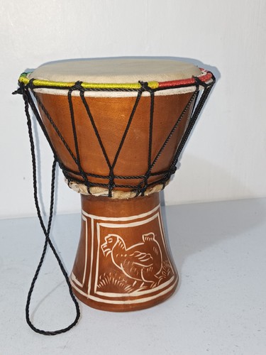 Hand crafted wooden - hand, bongo