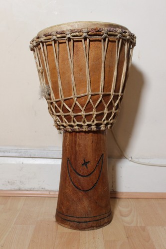 African djembe drum - 10.25",