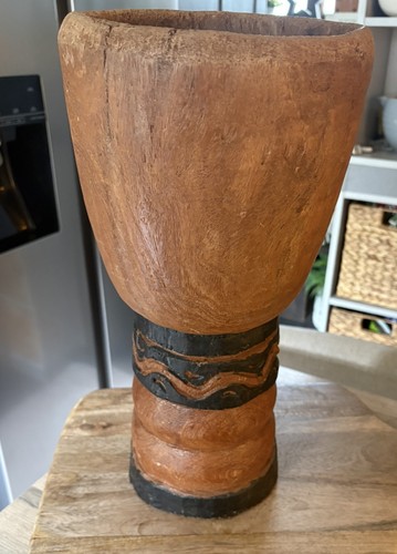 Large african wooden - large,